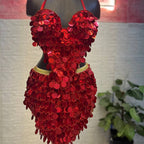 بدلة رقص شرقي 3 قطع