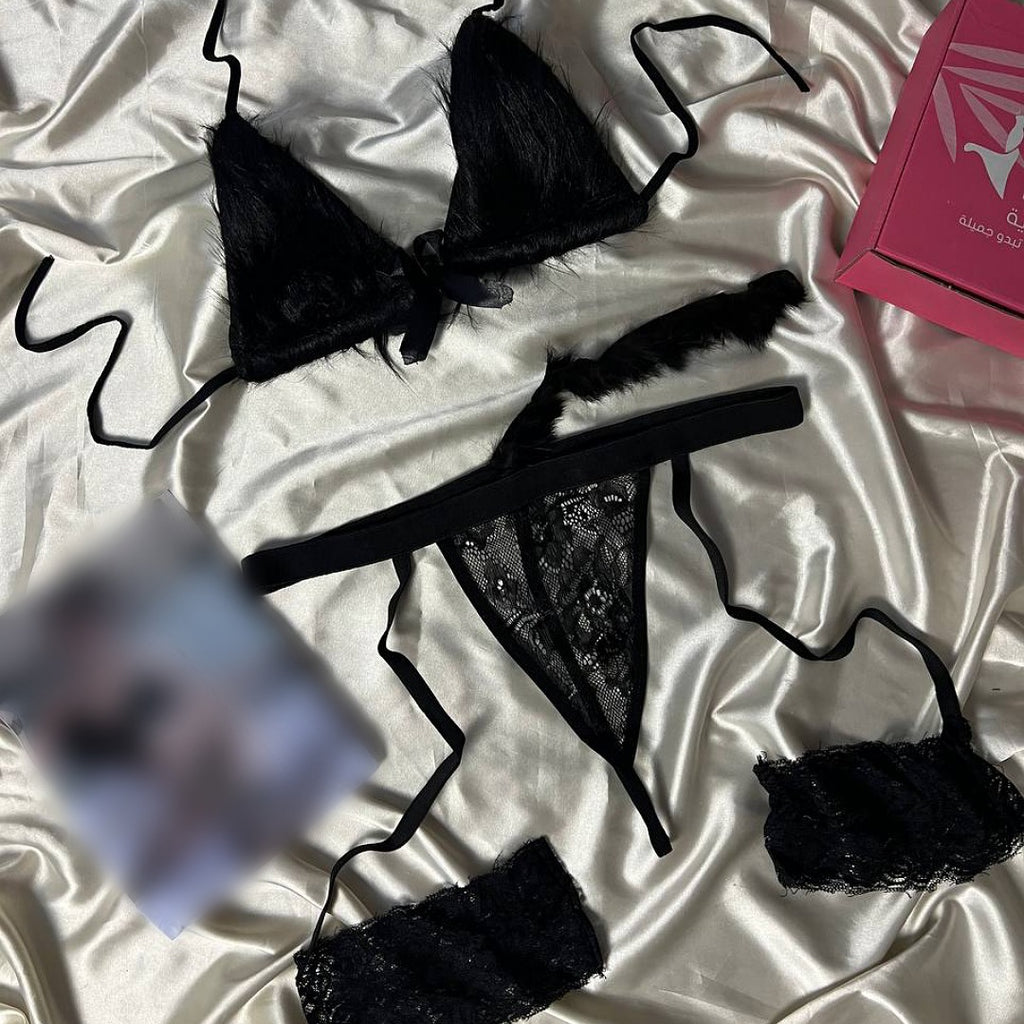 طقم لانجري كات