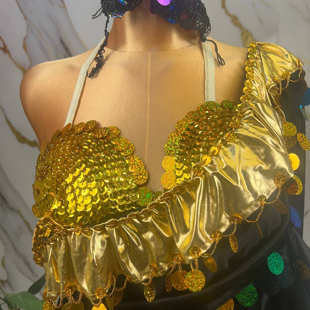 بدلة رقص شرقية أنيقة