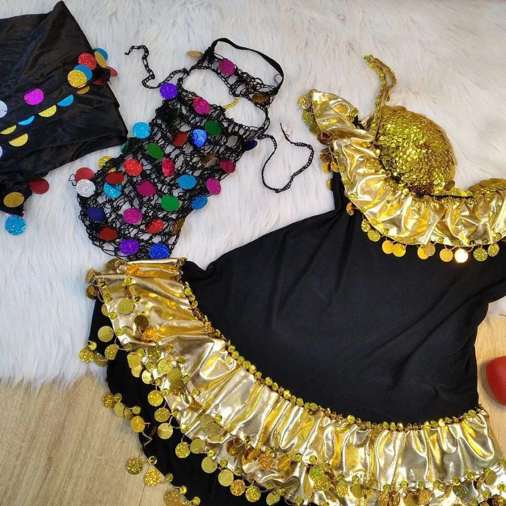 بدلة رقص شرقية أنيقة