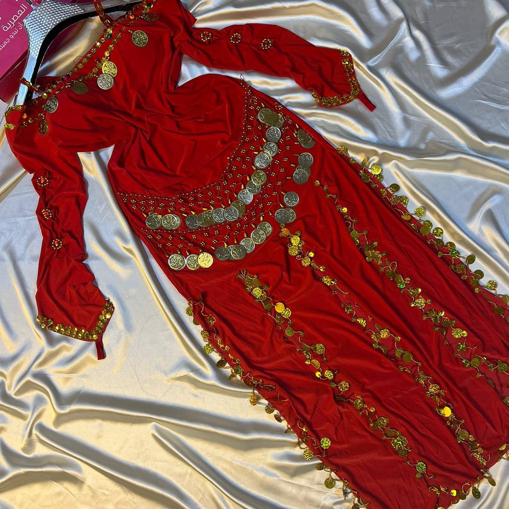 بدلة رقص شرقي فاخرة